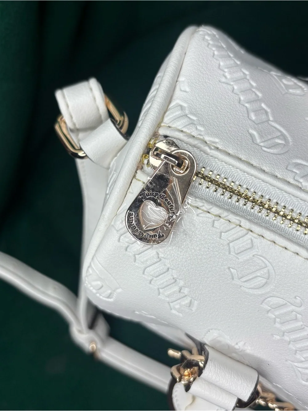 NWT Juicy Couture Angel Embossed Satchel & Matching Wallet Bundle